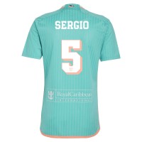 Fotballdrakt Herre Inter Miami Sergio Busquets #5 Tredjedrakt 2024-25 Kortermet